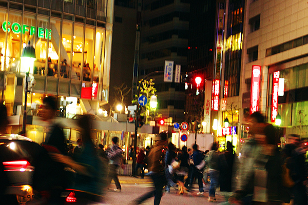 渋谷の繁華街